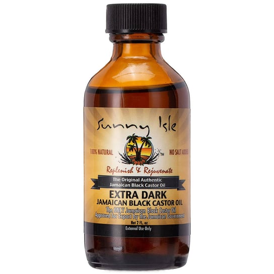 Ямайское черное касторовое масло Extra Dark, масло для волос, 59 мл Sunny Isle