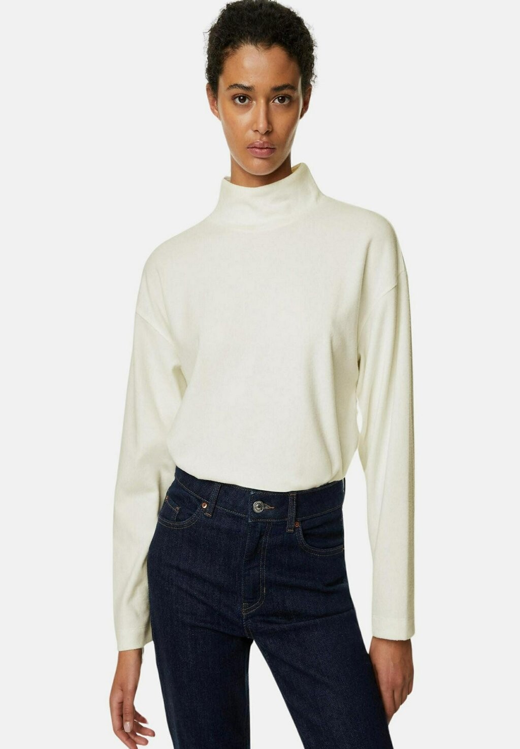 

Топ с длинными рукавами FUNNEL NECK COSY Marks & Spencer, вереск бежевый