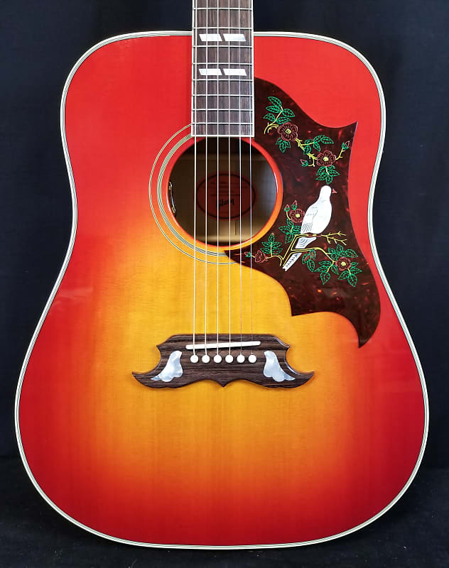 Акустическая гитара Gibson Dove Original Acoustic/ Electric Guitar, Vintage Cherry Sunburst, HSC 2023 акустическая гитара gibson sj 200 original vintage sunburst acoustic electric guitar