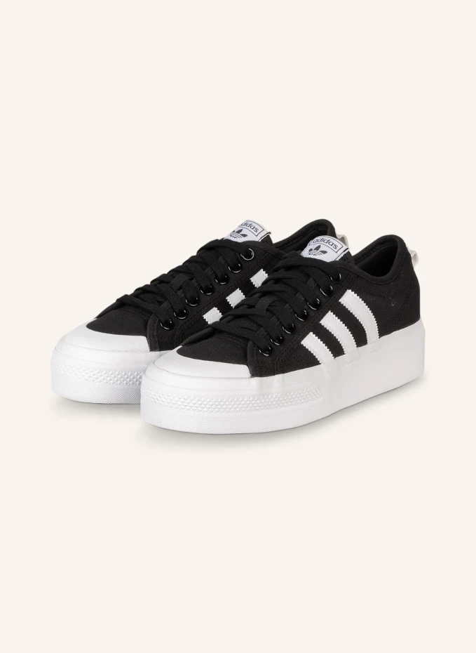 

Кроссовки nice platform Adidas, черный