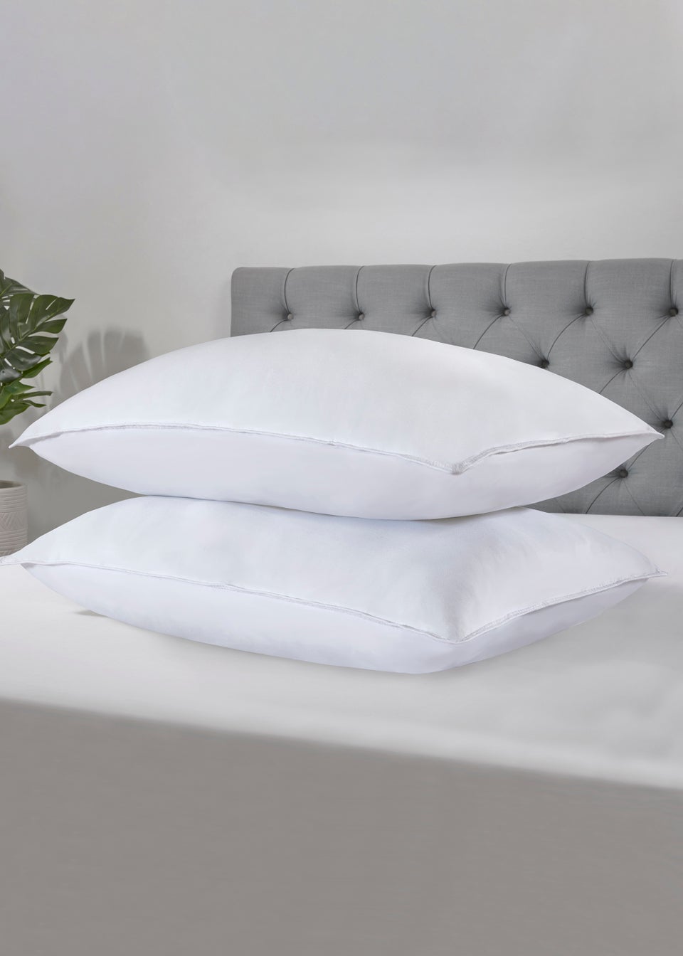 BHS Bedding Пара подушек из переработанных материалов (от мягкой до средней поддержки), белый