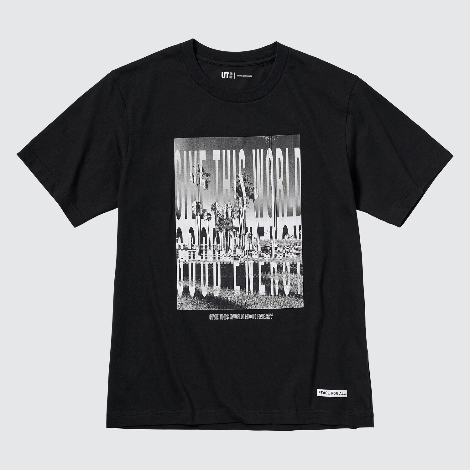 

Футболка Uniqlo Peace For All Kousuke Kawamura, черный