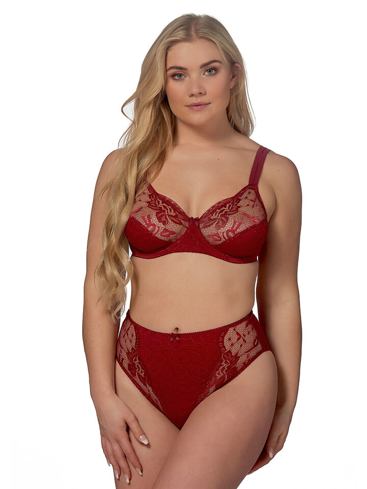 

Трусы Elbrina Taillenpanty Lace Range, бордо