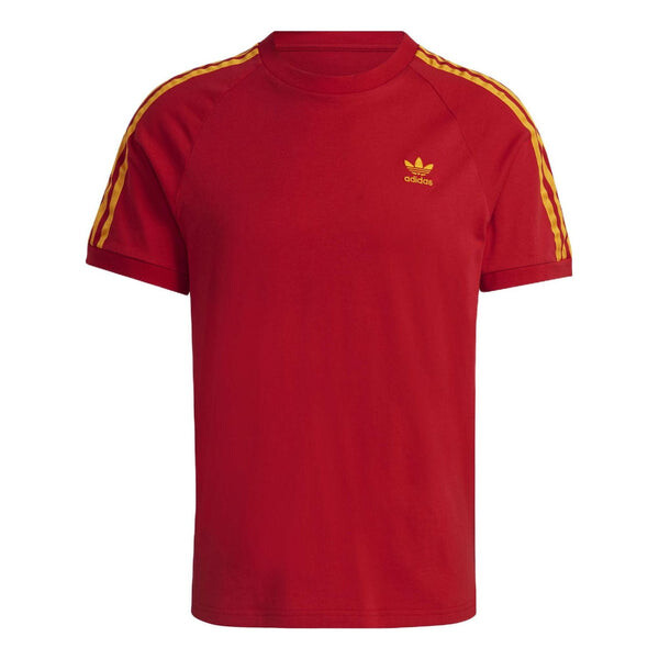 

Футболка оригиналы футболка с тремя полосками Adidas, красный