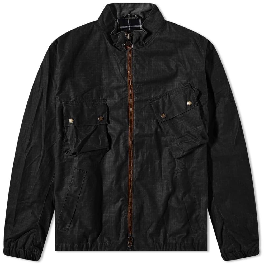 

Вощеная куртка Barbour International Steve McQueen Roslin, черный