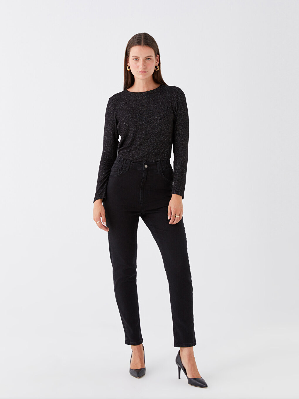 

Женские джинсовые брюки Mom Fit LCWAIKIKI Classic
