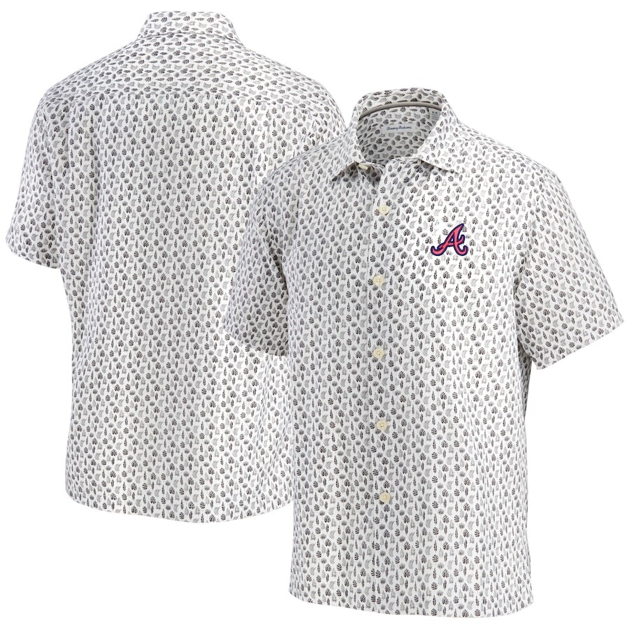 

Рубашка Tommy Bahama Atlanta Braves, белый