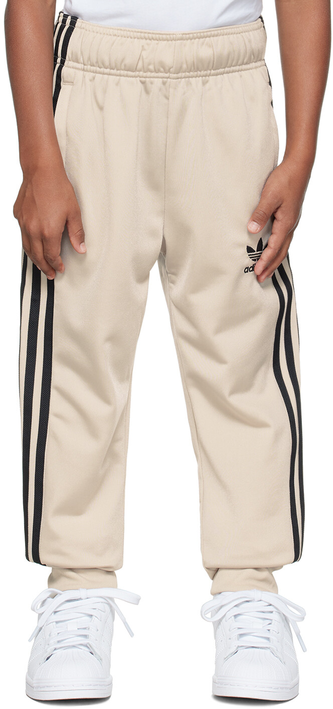 

adidas Kids Kids Бежевые спортивные брюки Adicolor SST Big Kids, Бежевый