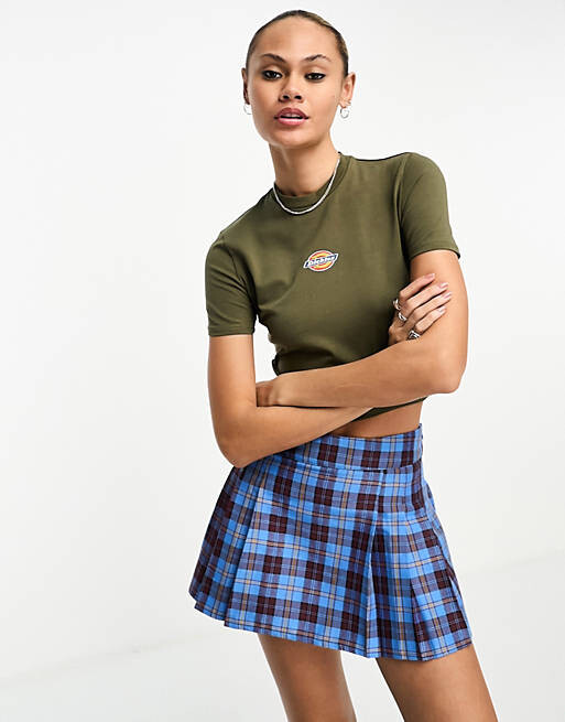 

Зеленая футболка с логотипом Dickies Maple Valley, Зеленый