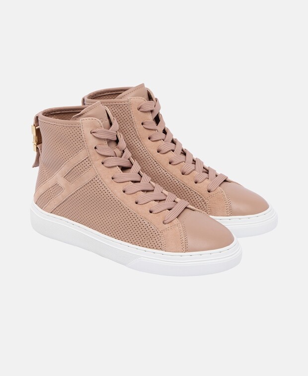 

Кроссовки Hogan, античный розовый
