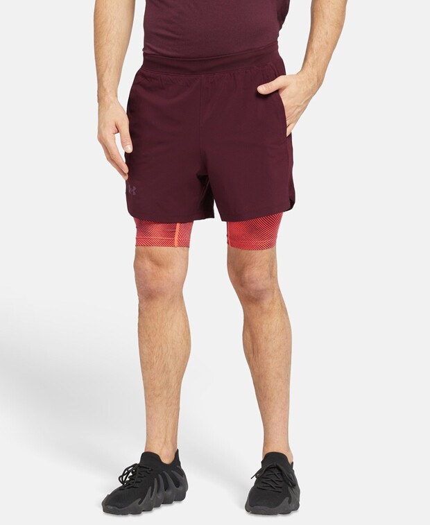 

Шорты для бега Under Armour, ежевика