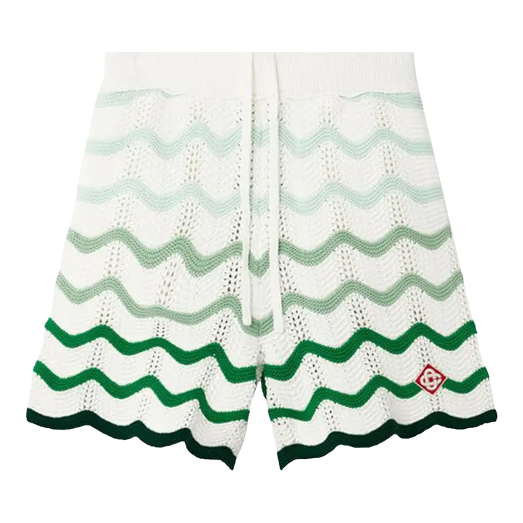 

Шорты Casablanca Gradient Wave Texture 'Green/White', зеленый