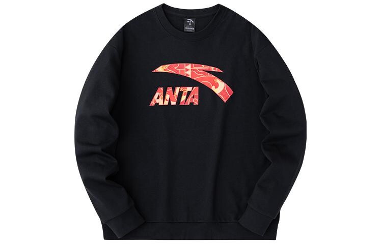 

Life Collection Толстовка унисекс черная Anta, черный