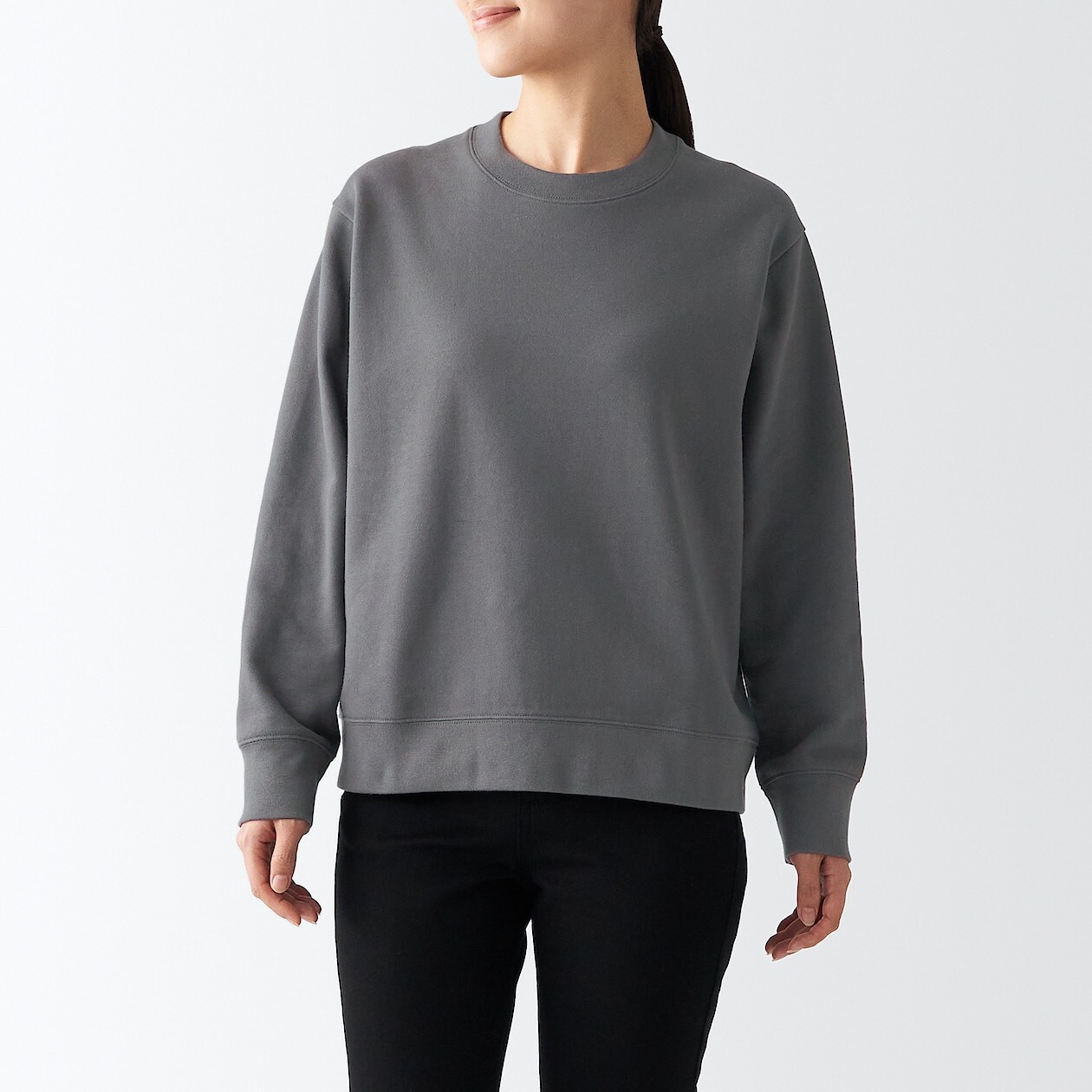 

Фуфайка MUJI, темно-серый
