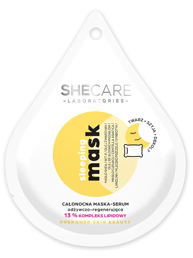 

Питательная маска для лица на ночь Shecare Sleeping Mask, 10 мл