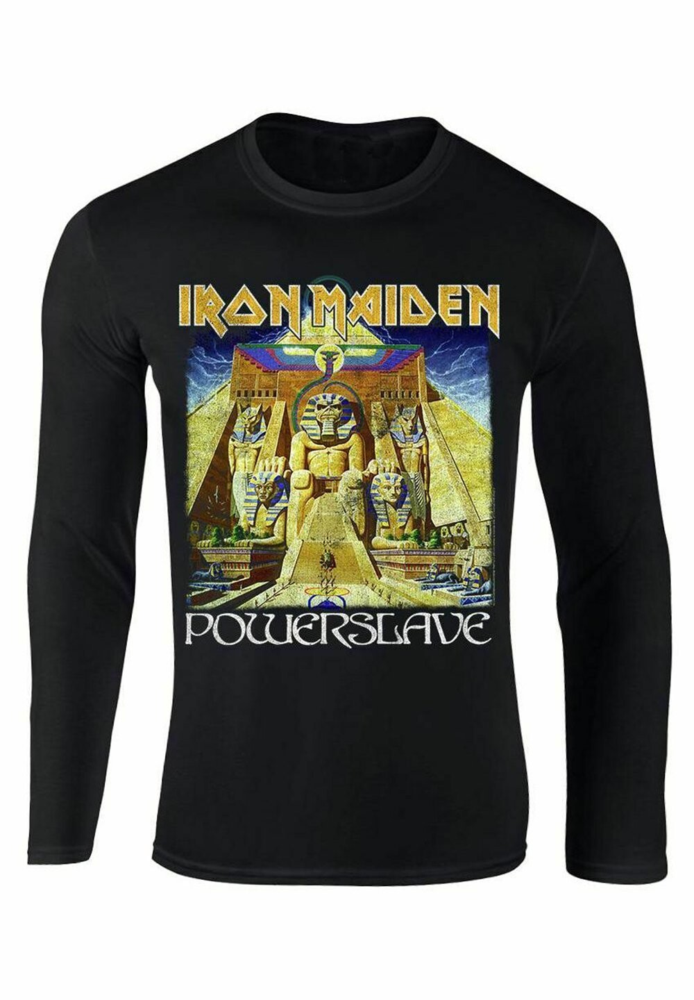 

Топ с длинными рукавами IRON MAIDEN POWERSLAVE rockshirts, цвет black