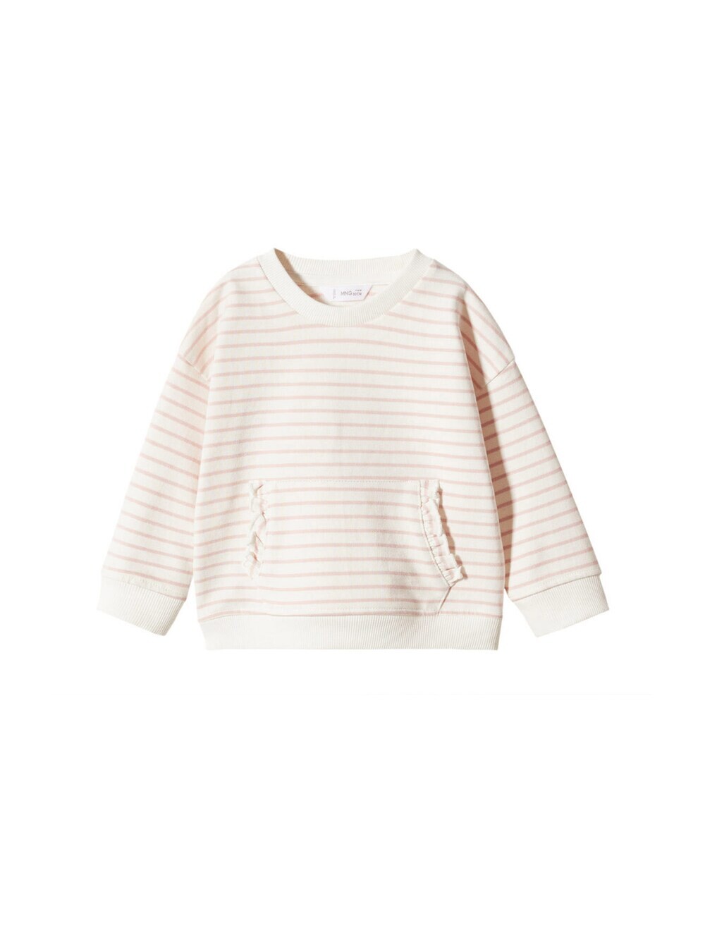 

Свитер MANGO KIDS GABI, пудра