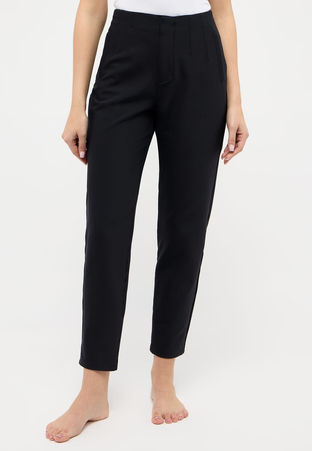 

Брюки ANGELS Chinohose Business Hose Holly Crop Chic, черный