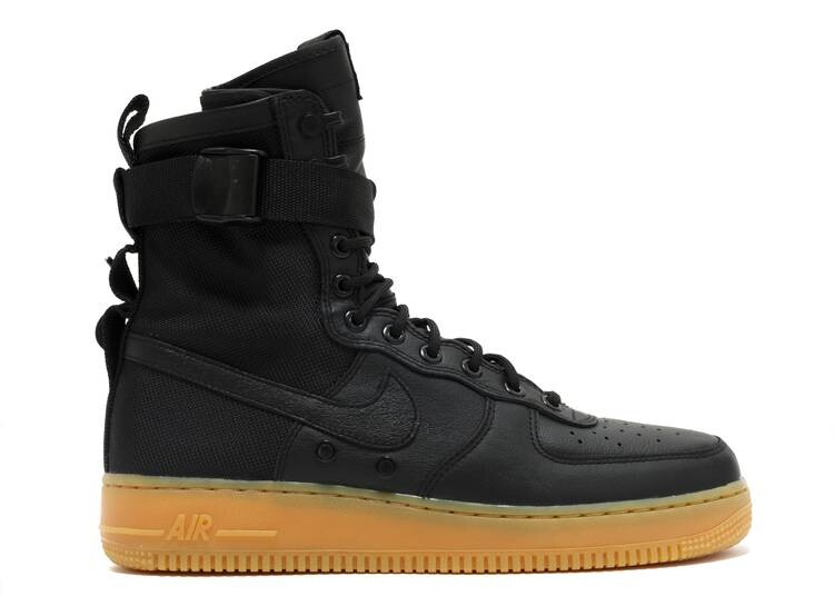 

Кроссовки Nike SF AIR FORCE 1 'GUM', черный