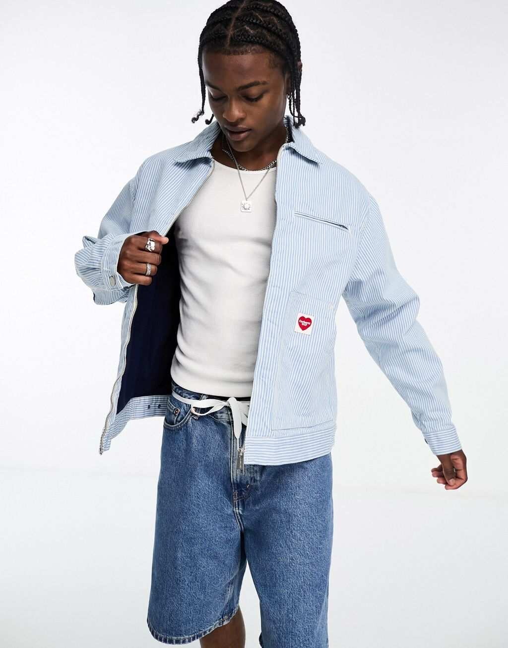 

Синяя куртка Carhartt WIP Terrel
