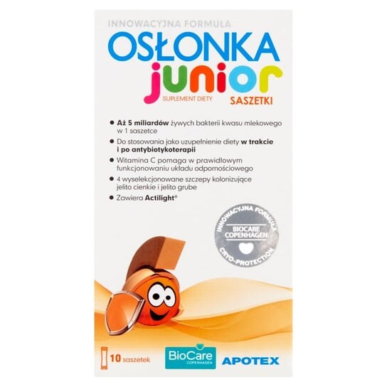 

Оболочка Junior, пищевая добавка, 10 пакетиков Apotex