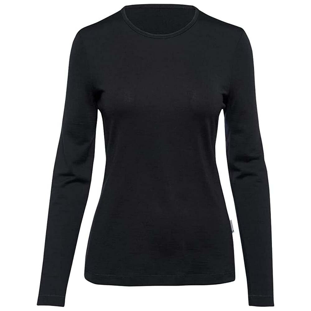 

Базовый слой с длинным рукавом Thermowave Merino Wonder, черный
