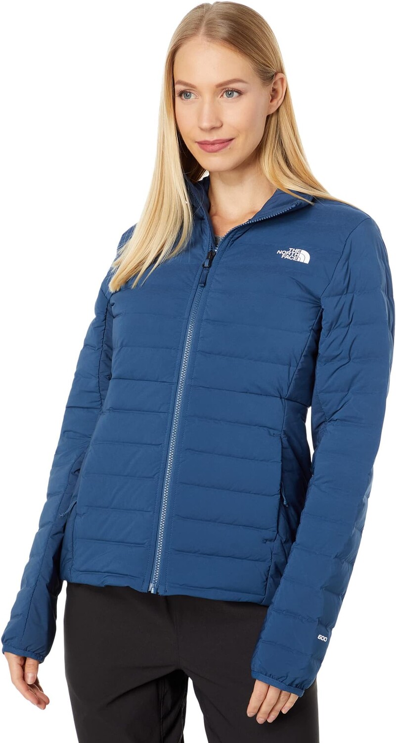 Пуховик Belleview стрейч The North Face, цвет Shady Blue