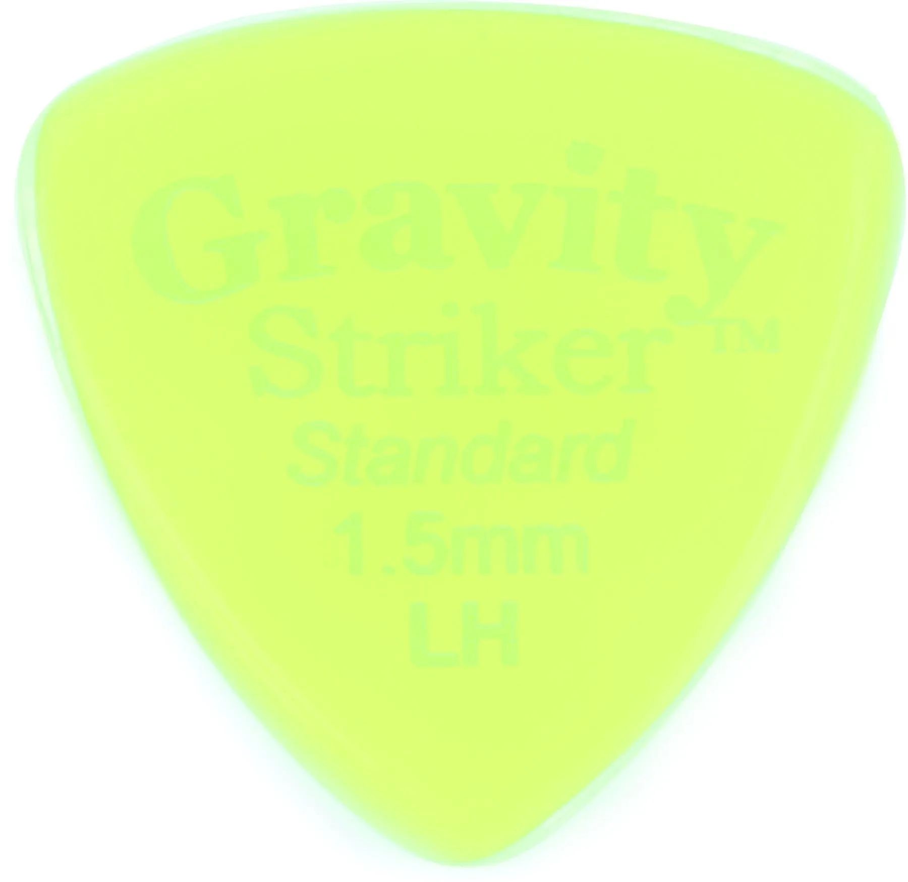 

Кирка Gravity Picks Striker Speed ​​Bevel Pick — левая, стандартная, 1,5 мм, полированная