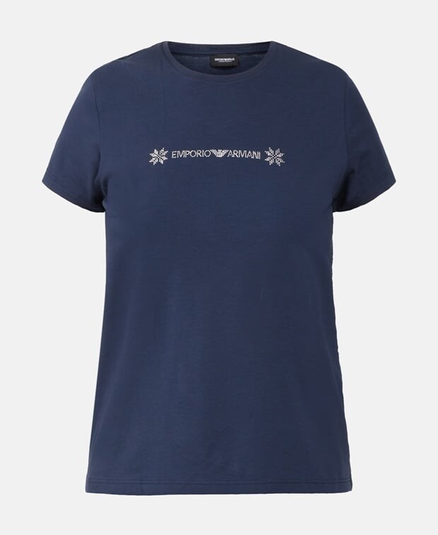 

Футболка Emporio Armani, темно-синий