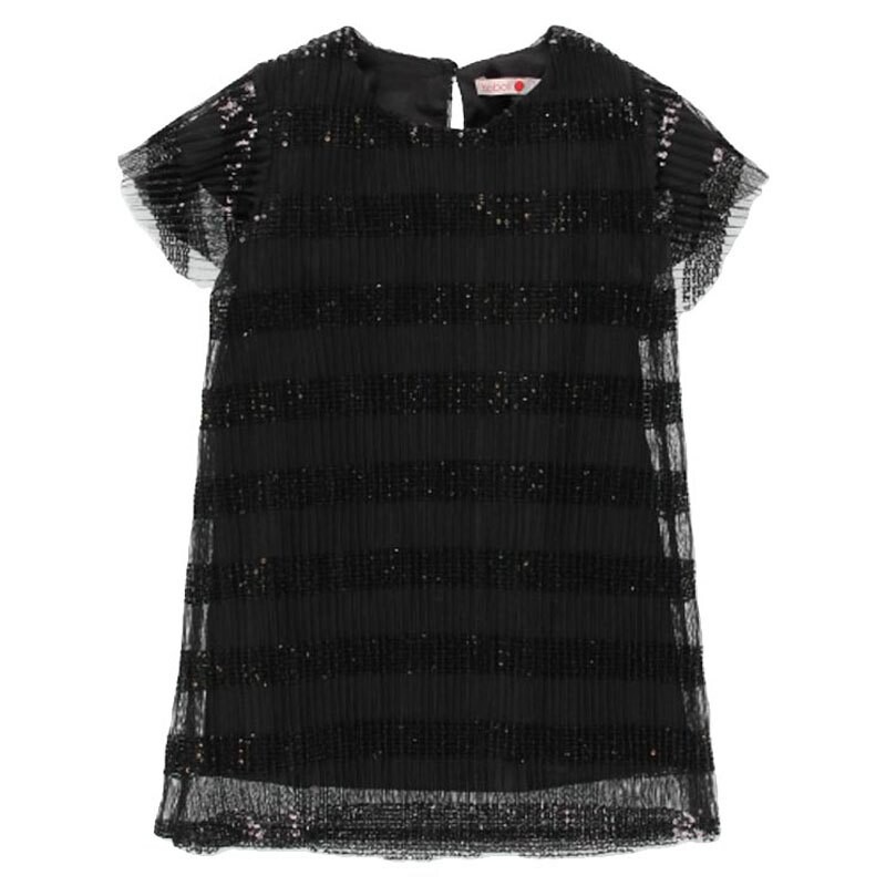 

Короткое платье Boboli Tulle, черный