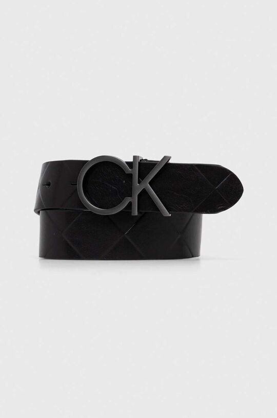 

Кожаный ремень Calvin Klein, черный