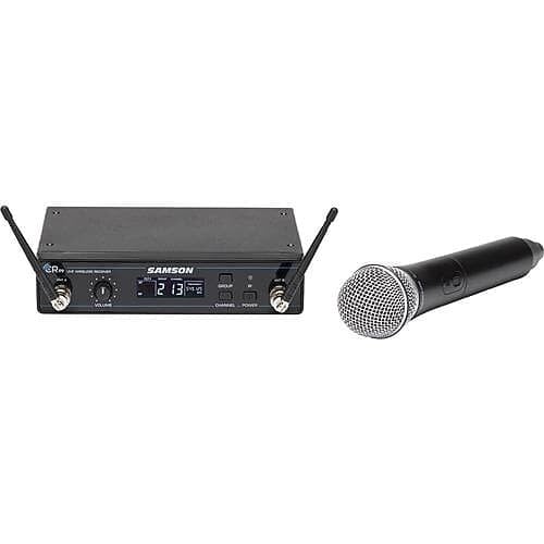 

Микрофон Samson Concert 99 Frequency-Agile UHF Wireless Handheld Mic System - D Band (542–566 MHz)