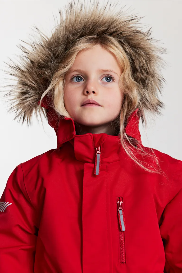 

Удлиняемый зимний комбинезон H&M, красный