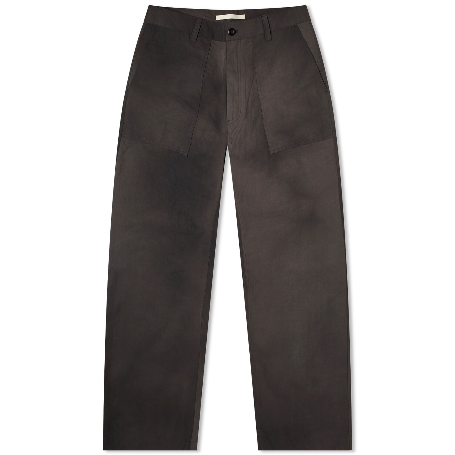 

Брюки Norse Projects Lukas Relaxed Wave Dye Trousers, черный