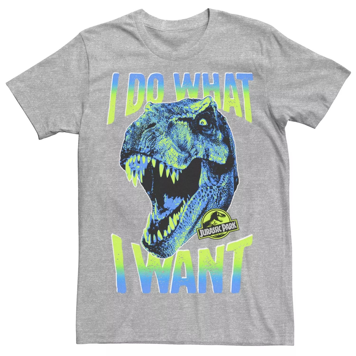 

Мужская футболка Jurassic Park T-Rex I Do What I Want Licensed Character