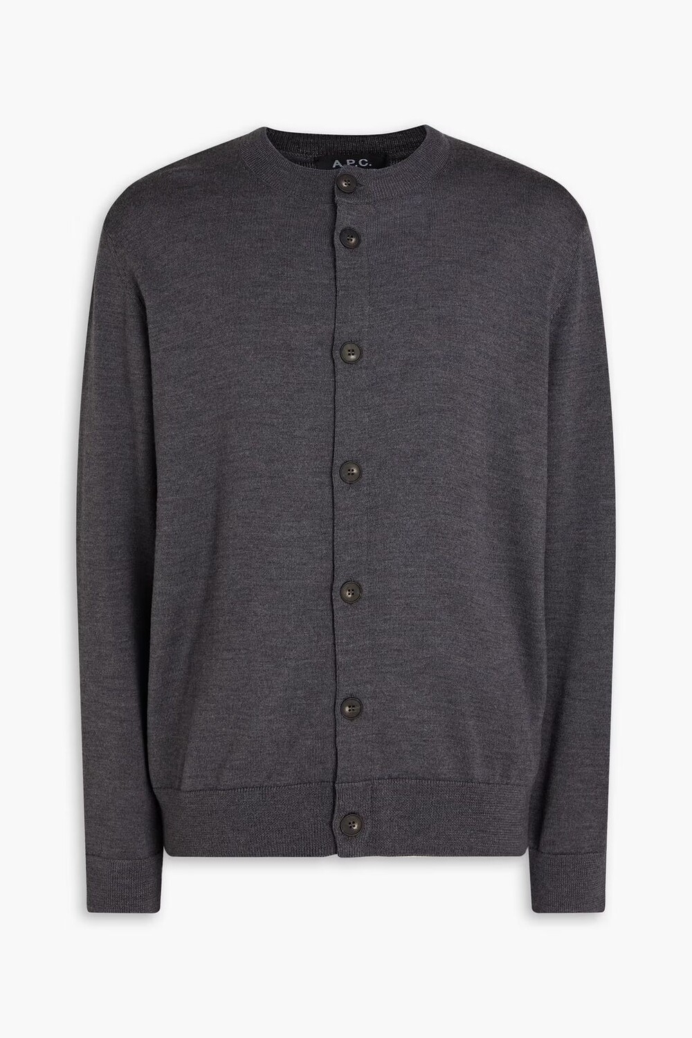 

Шерстяной кардиган A.P.C., антрацит