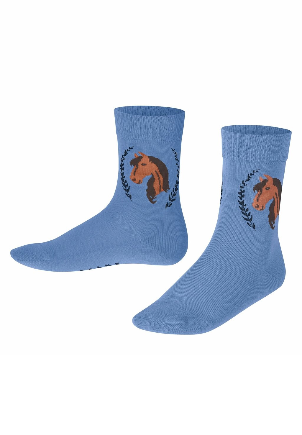 

Носки HORSE WITH PATTERN FALKE, цвет azure
