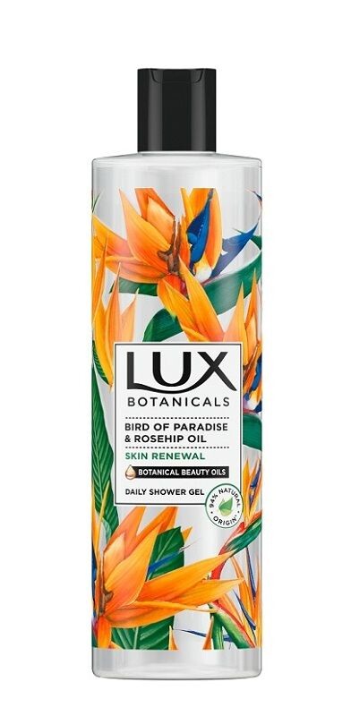 

Lux Botanicals Bird of Paradise & Rosehip Oil гель для душа, 500 ml