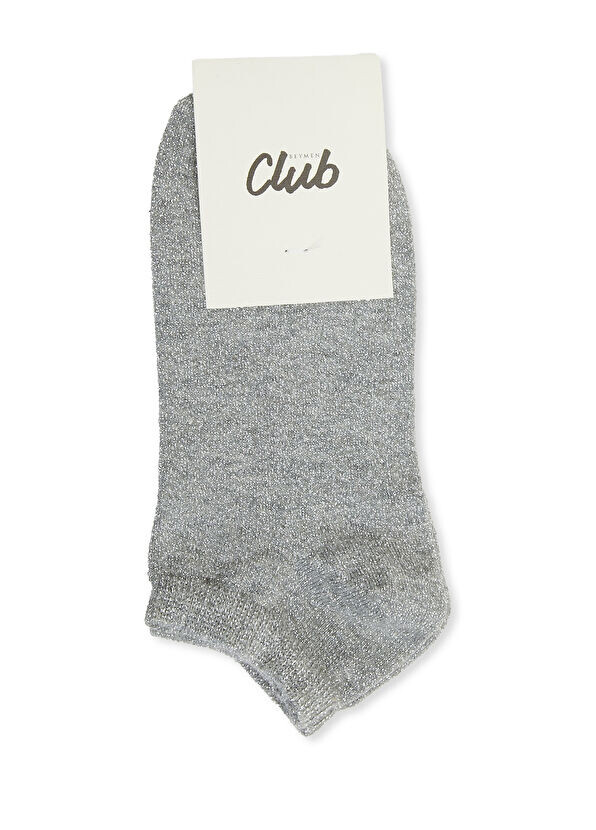 

Блестящие женские носки Beymen Club, серый