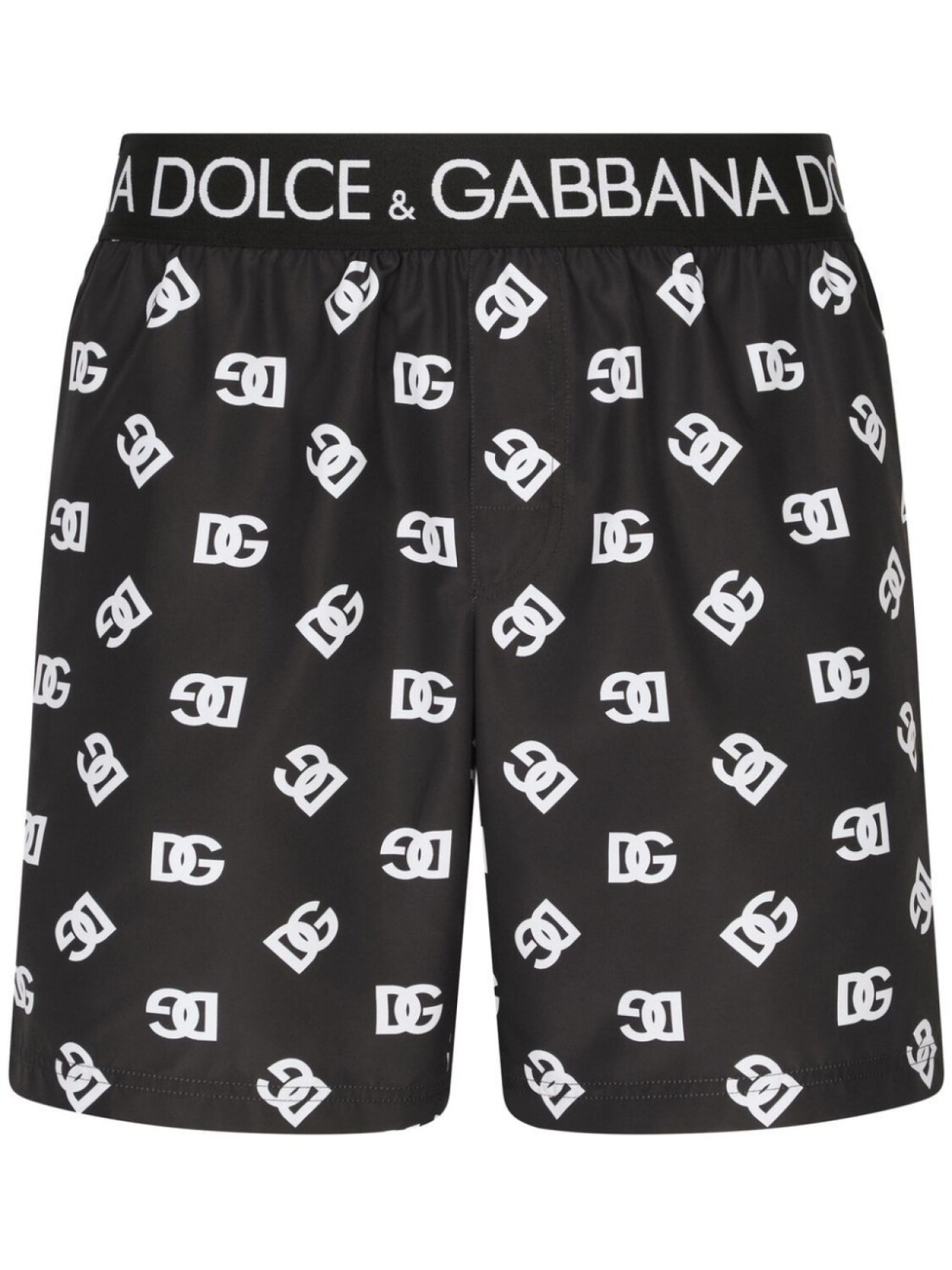 

Dolce & Gabbana плавки-шорты с логотипом DG, черный
