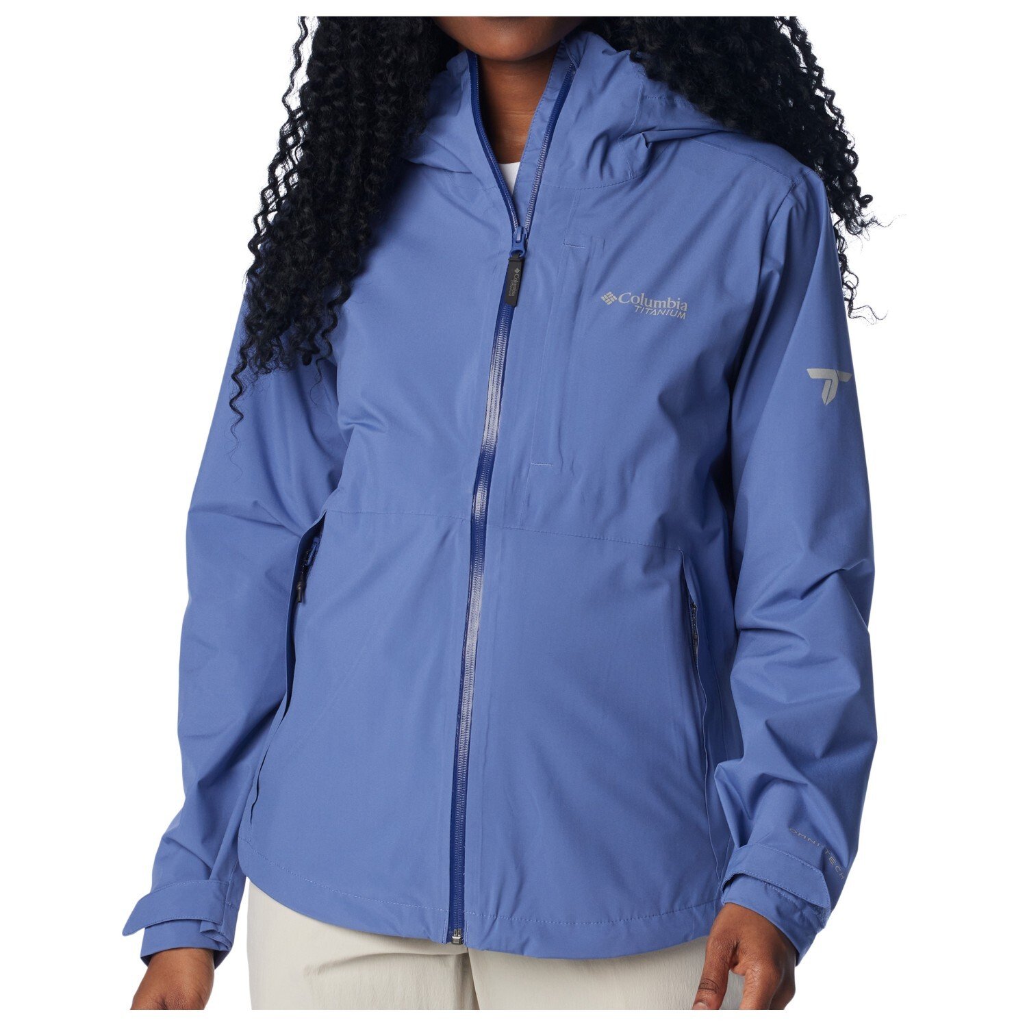 

Дождевик Columbia Women's Omnitech Amplidry II Shell, цвет Eve, Черный