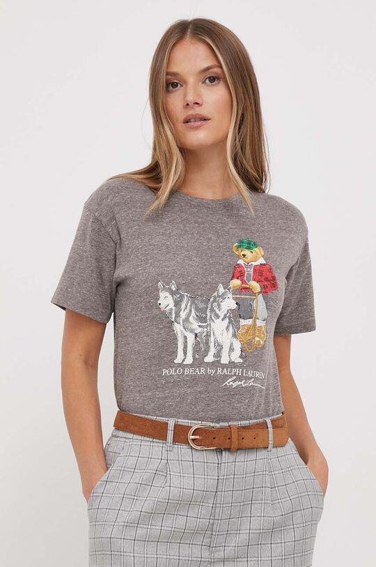 

Футболка Polo Ralph Lauren, серый
