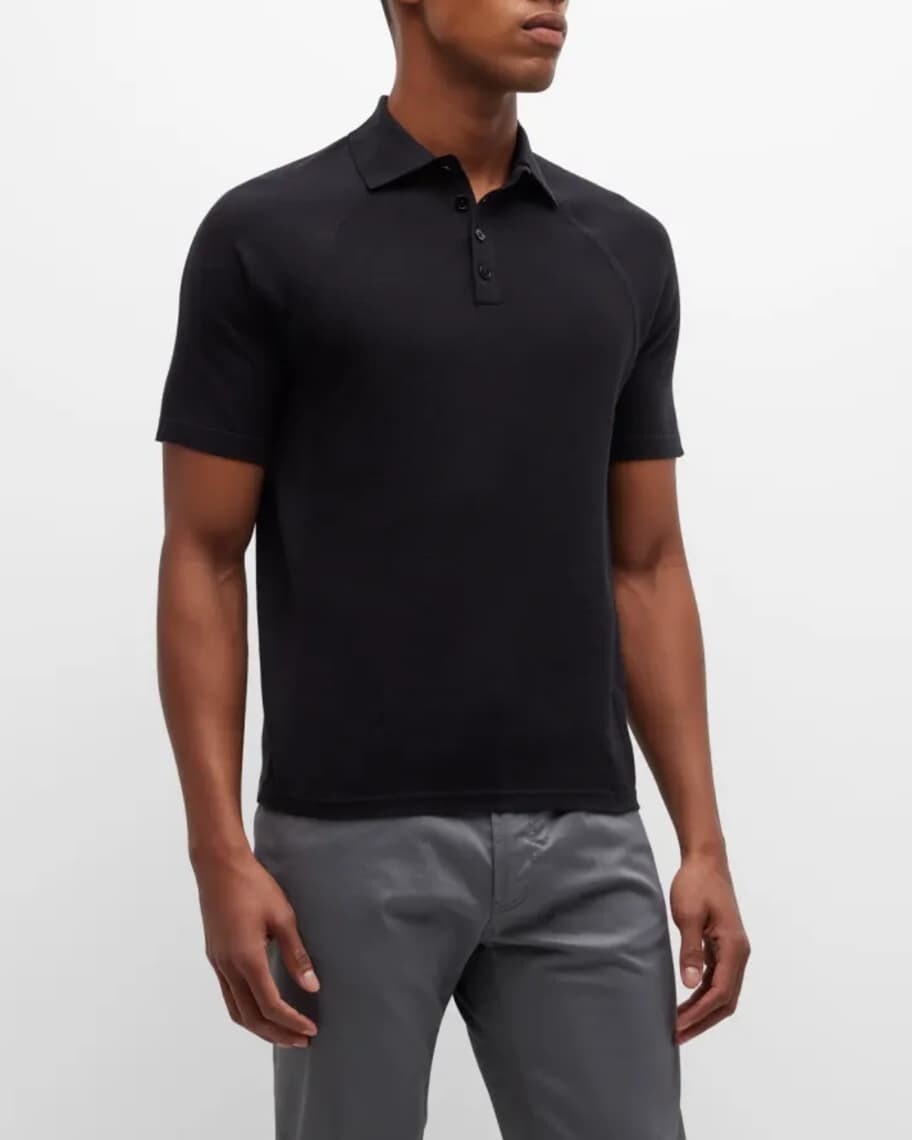 

Мужская рубашка-поло Maglia из хлопка Emporio Armani