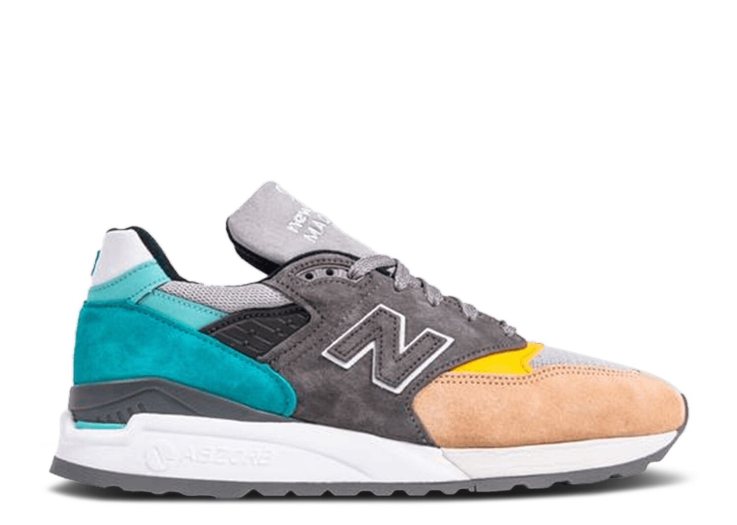 

Кроссовки New Balance 998 Made In Usa 'Sand Teal', серый