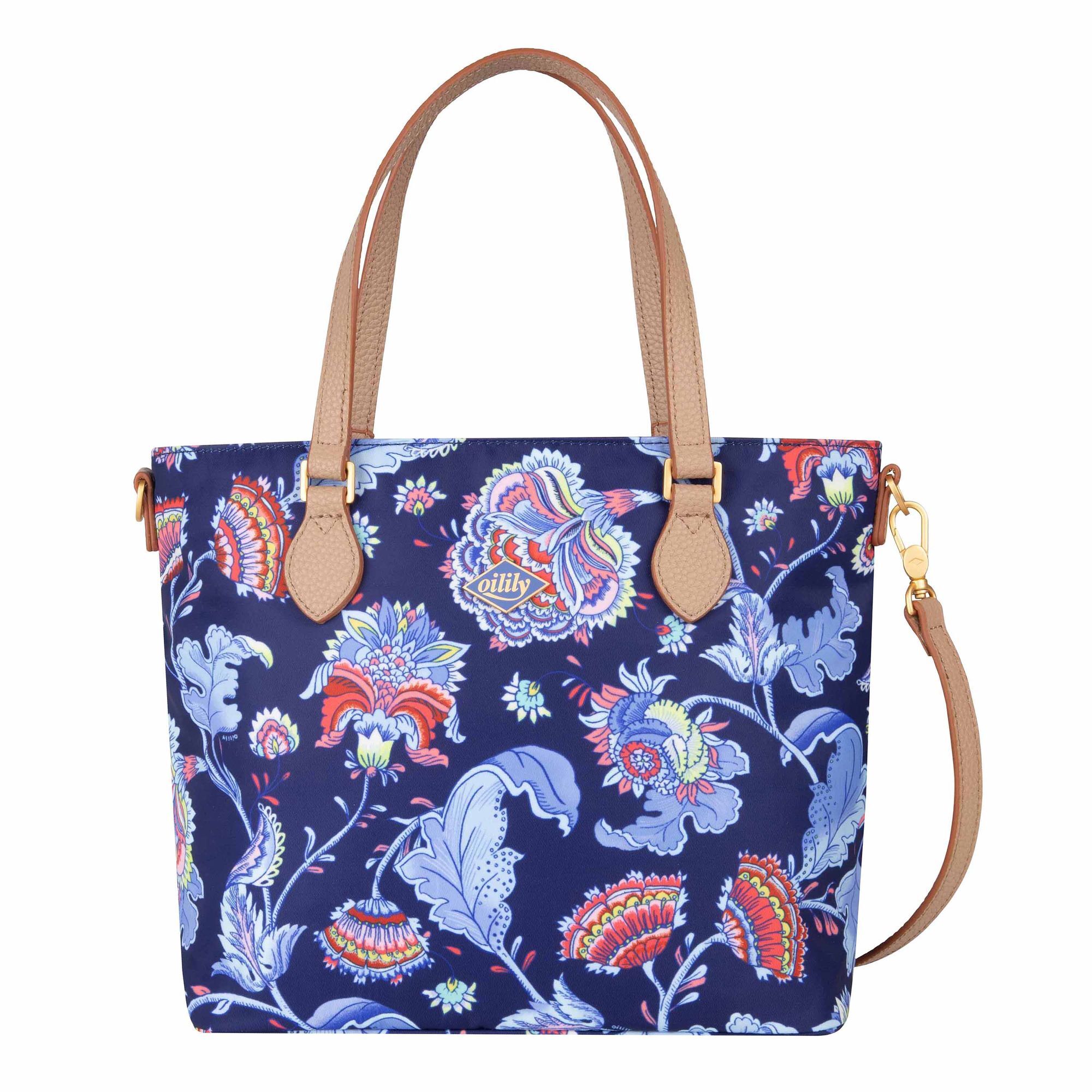 Сумка Oilily Sits Aelia Hella Handtasche 25 cm, цвет Blue Print