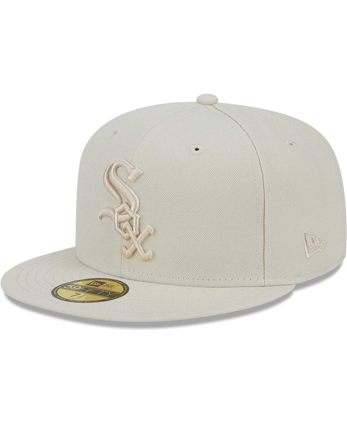 

Мужская приталенная шляпа цвета хаки Chicago White Sox в тон 59FIFTY New Era