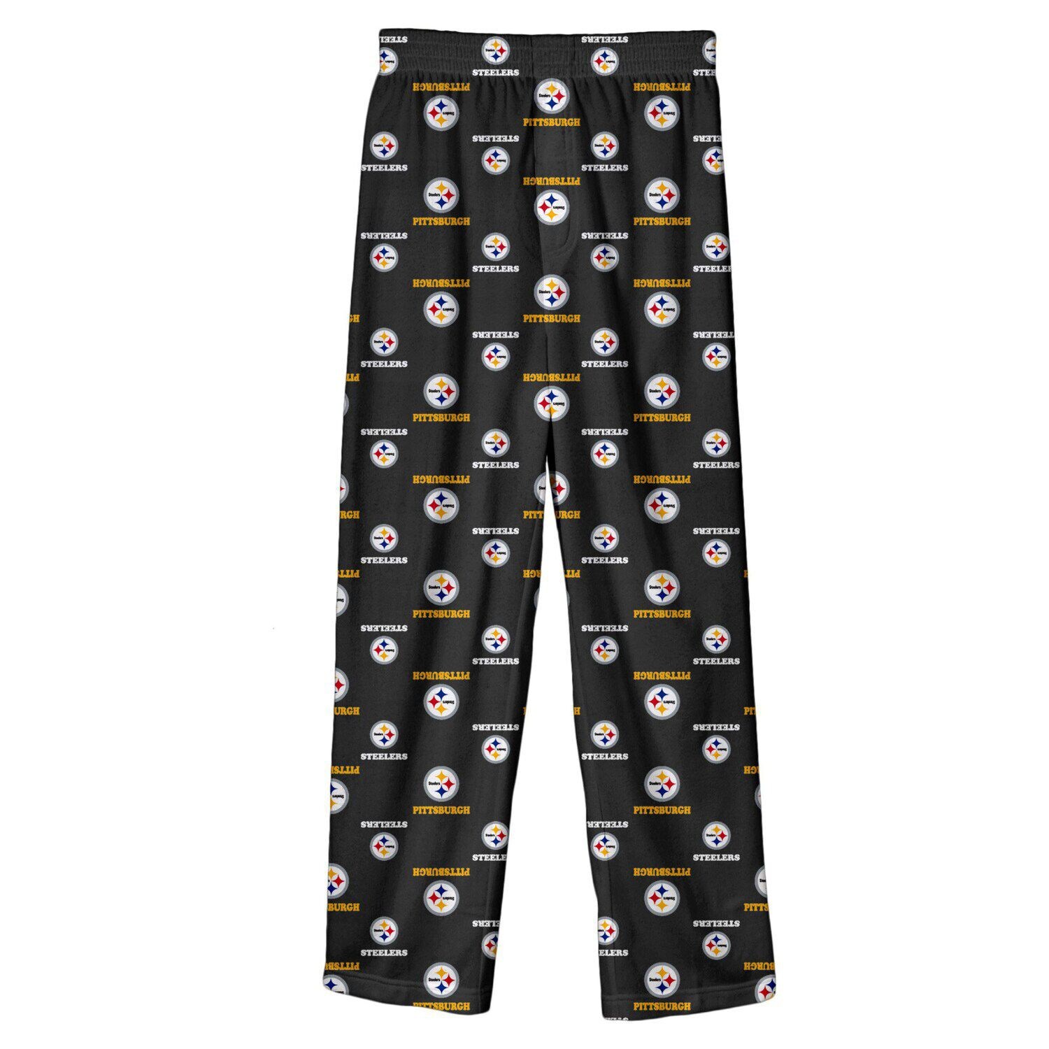 

Черные пижамы для малышей Pittsburgh Steelers Team Color Outerstuff