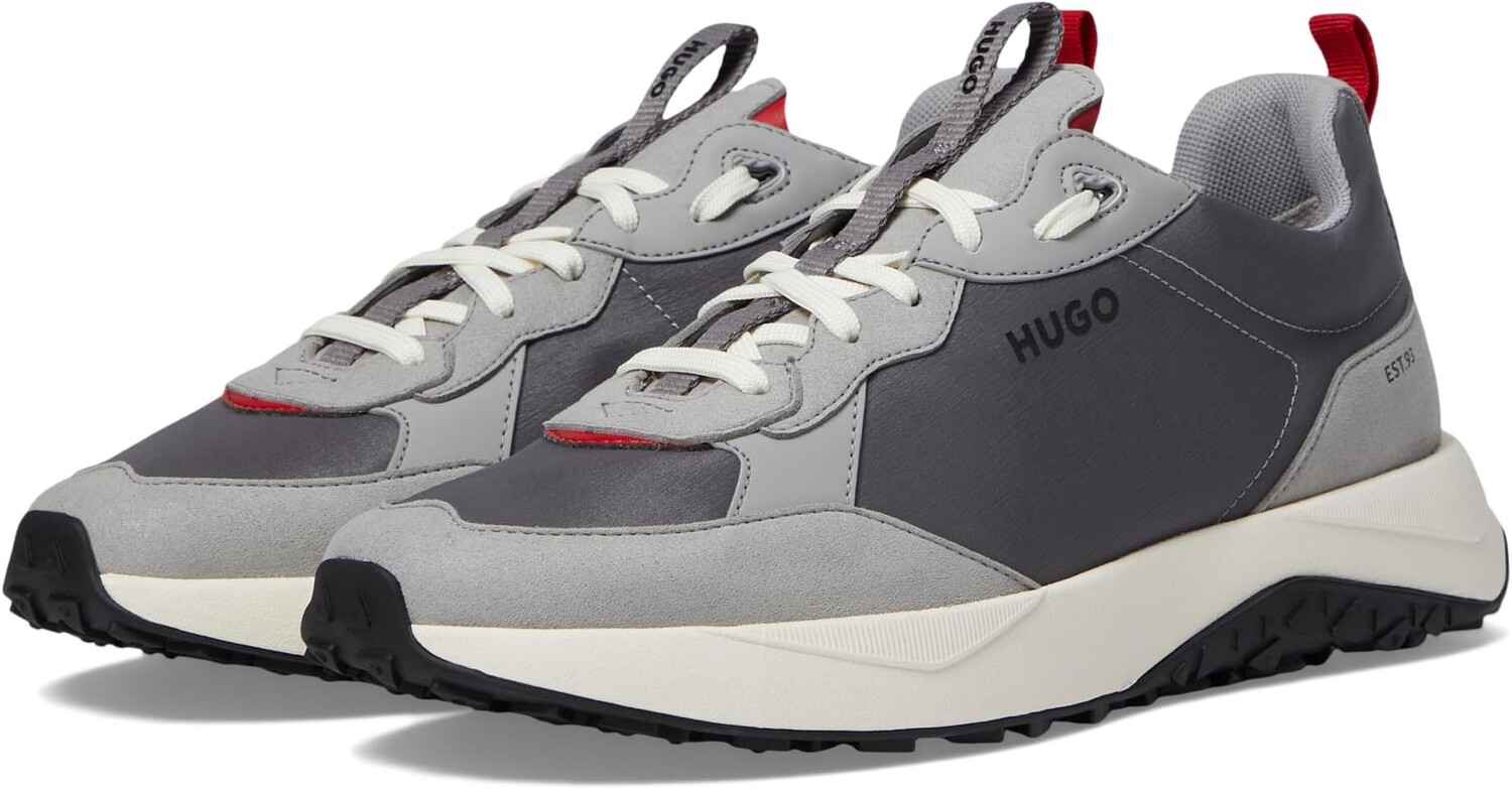 Кроссовки Kane Running Sneaker HUGO, цвет Open Grey высокие кроссовки kane hugo цвет open beige