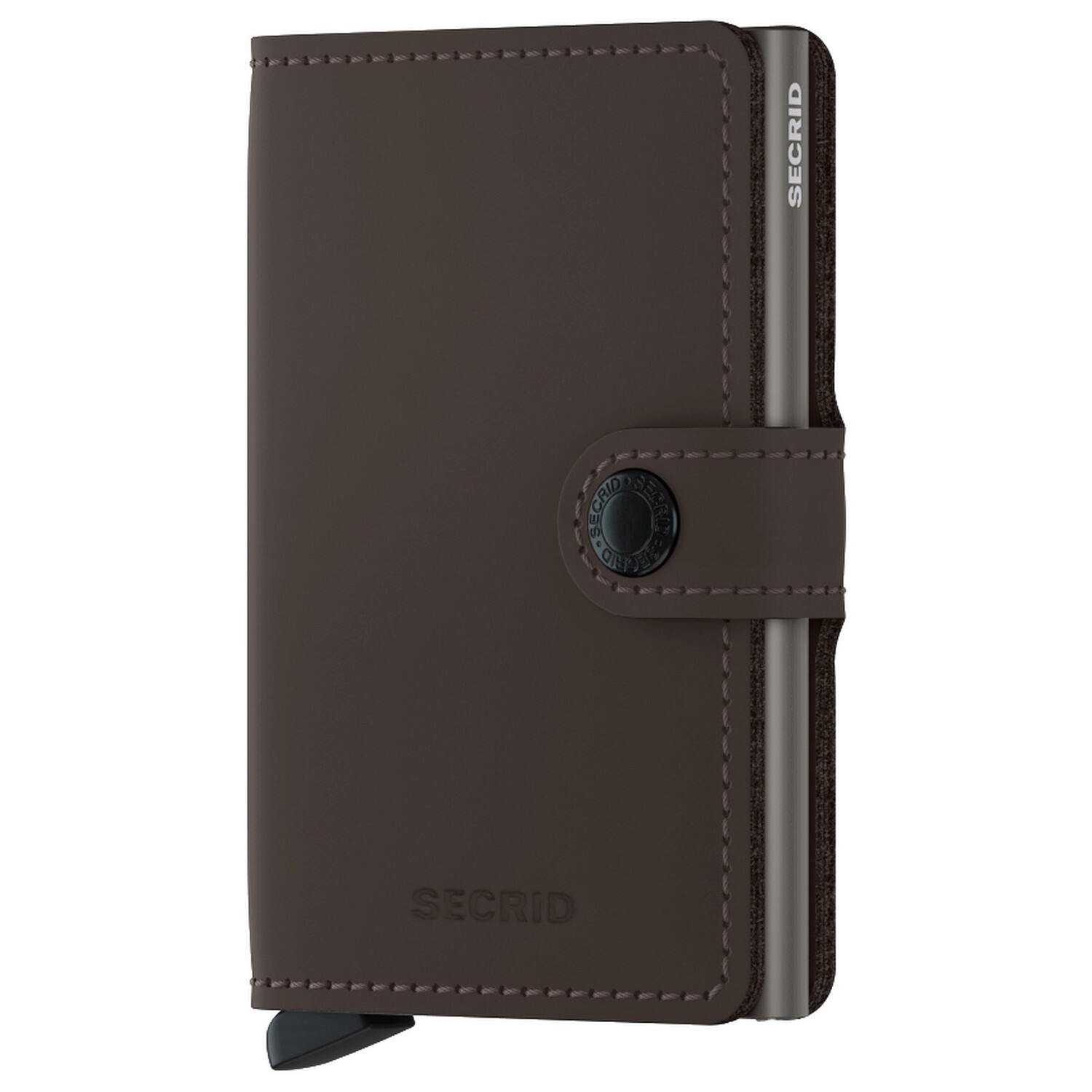 

Кошелек Secrid Matte Slim RFID 6.8 см, цвет truffle