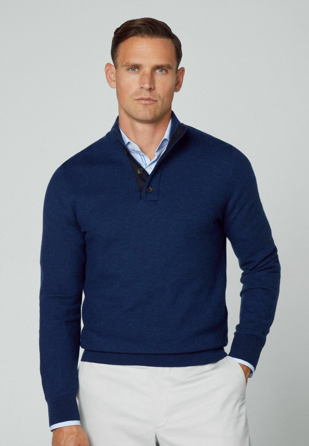 

Свитер Hackett London, синий